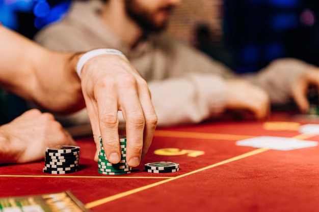 Live roulette table with professional dealer and multiple camera angles